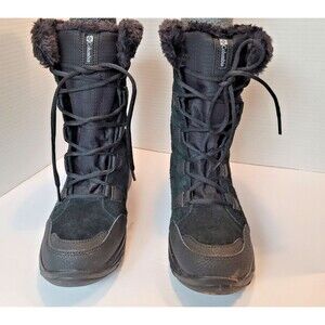 Columbia 1554171 Ice Maiden II Women Waterproof Winter Boots - Size 8 - Black